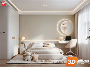 Children Room Scenes Skp FIles 